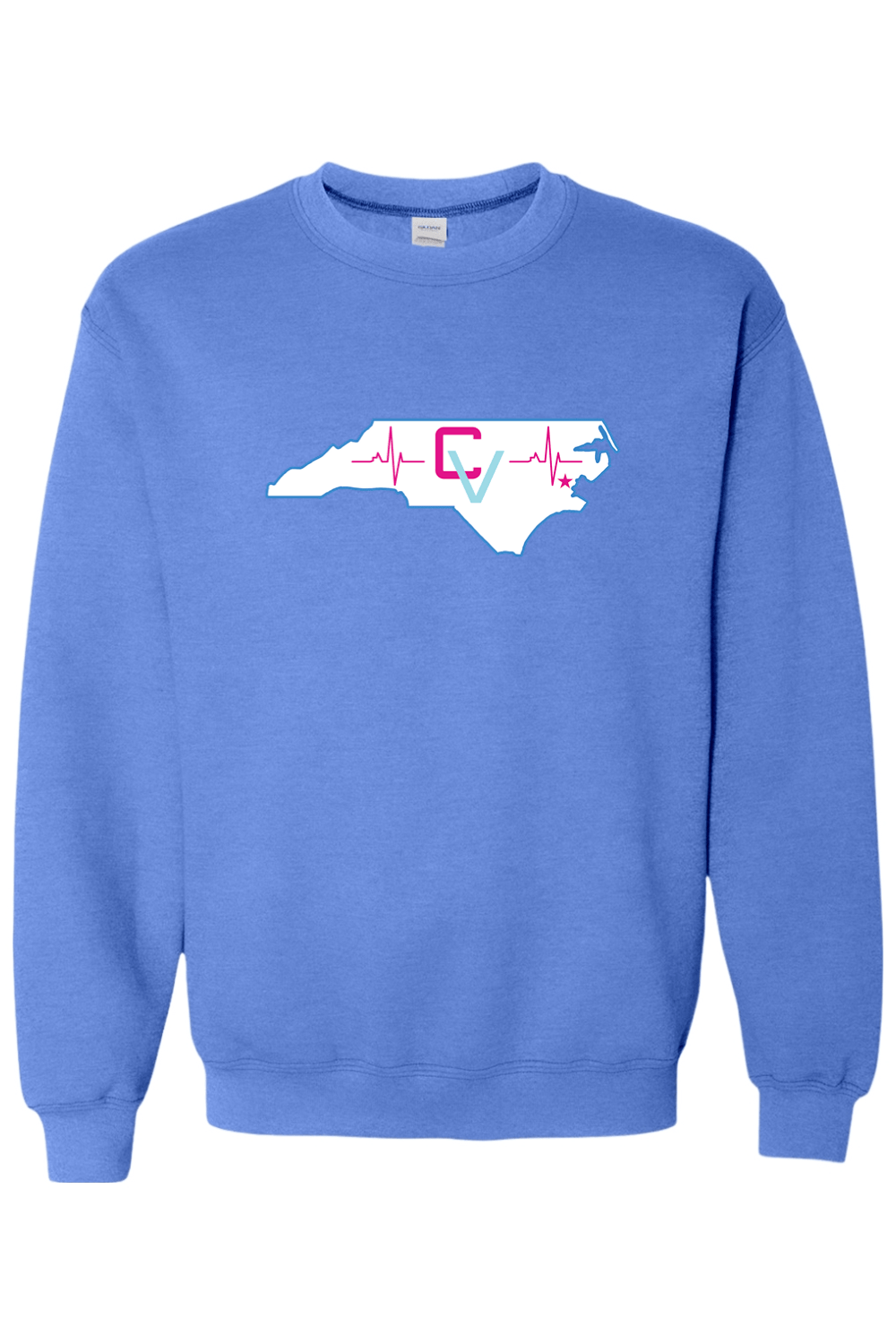 Carolina Vibe Volleyball Adult Heavyweight Sweatshirt Signature Lacrosse