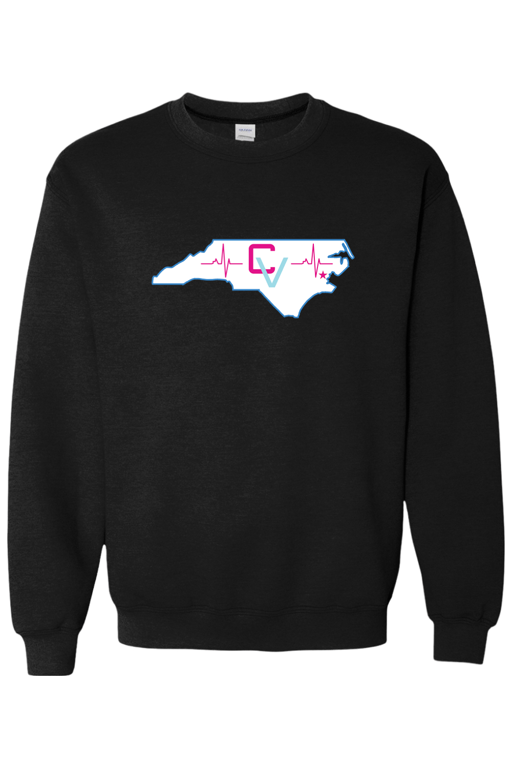 Carolina Vibe Volleyball Adult Heavyweight Sweatshirt Signature Lacrosse