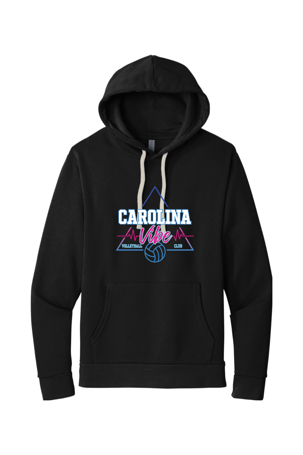 Carolina Vibe Volleyball Adult Premium Lightweight Hoodie Signature Lacrosse