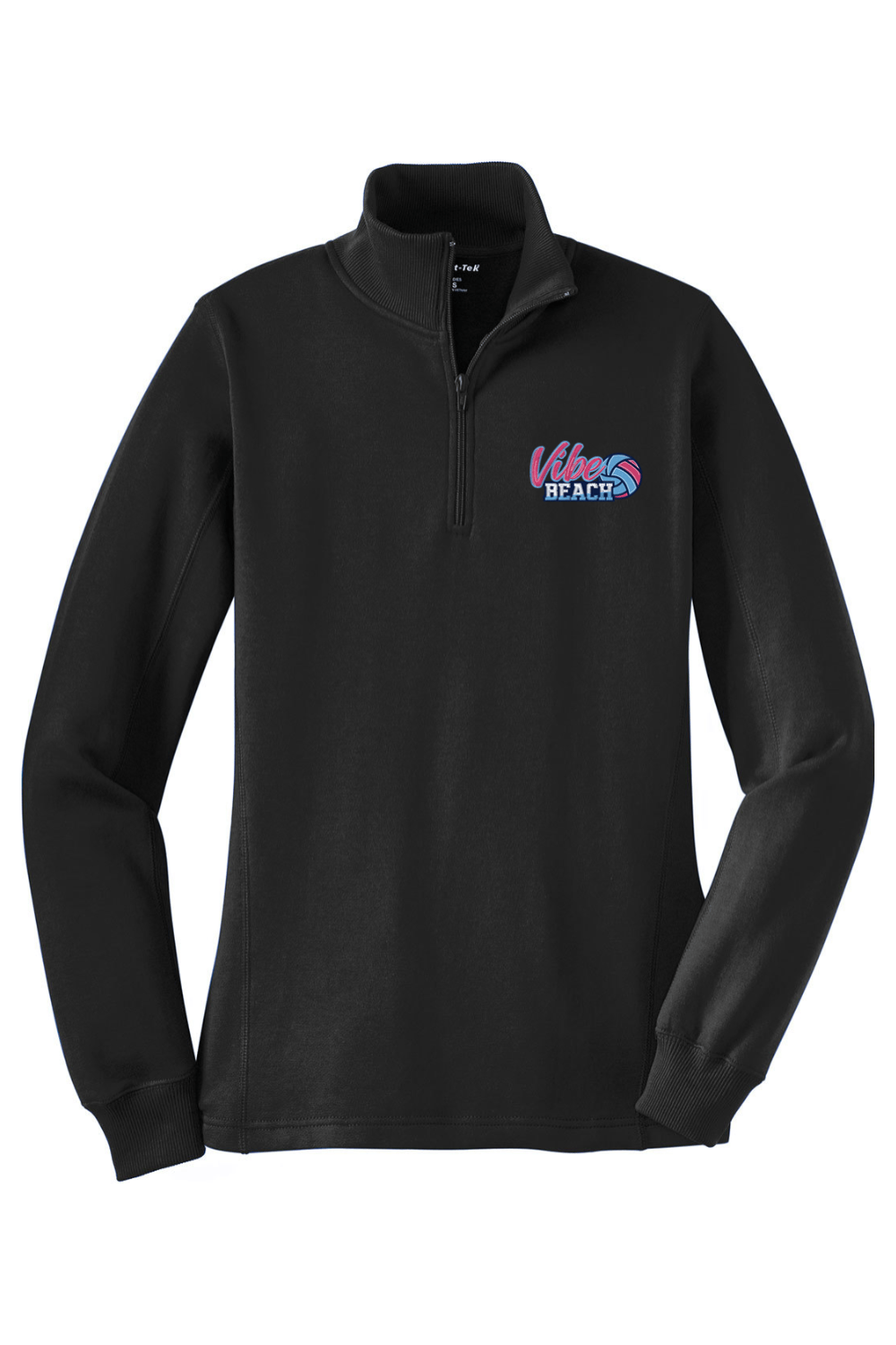 Carolina Vibe Volleyball Adult Women's Embroidered Quarter-Zip Pullover Signature Lacrosse