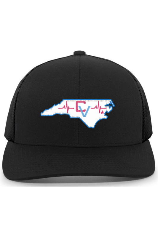Carolina Vibe Volleyball Embroidered Trucker Hat Signature Lacrosse