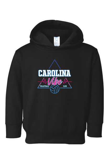 Carolina Vibe Volleyball Toddler Fleece Hoodie Signature Lacrosse