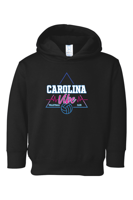 Carolina Vibe Volleyball Toddler Fleece Hoodie Signature Lacrosse