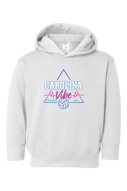 Carolina Vibe Volleyball Toddler Fleece Hoodie Signature Lacrosse