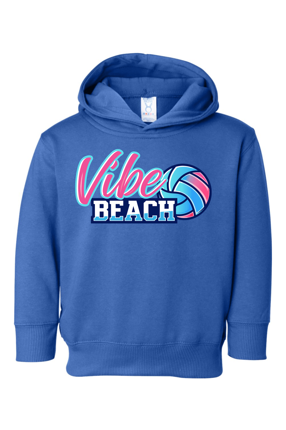 Carolina Vibe Volleyball Toddler Fleece Hoodie Signature Lacrosse