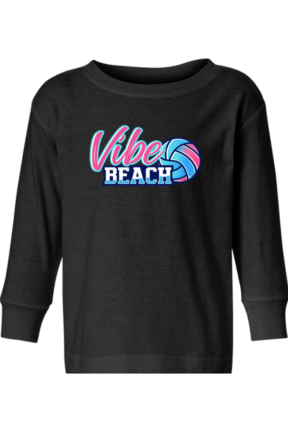 Carolina Vibe Volleyball Toddler Long Sleeve T-Shirt Signature Lacrosse