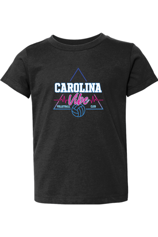 Carolina Vibe Volleyball Toddler T-Shirt Signature Lacrosse