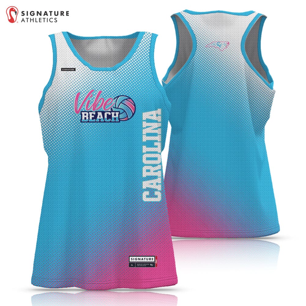 Carolina Vibe Volleyball Women's Pro Sublimated Racerback Jersey Ombre Signature Lacrosse