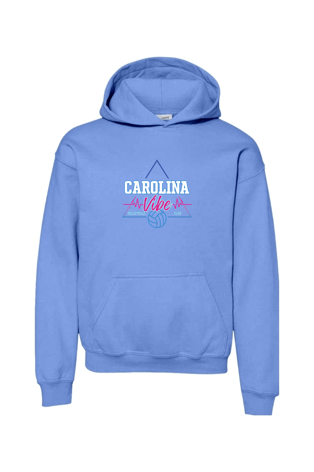 Carolina Vibe Volleyball Youth Hoodie Signature Lacrosse