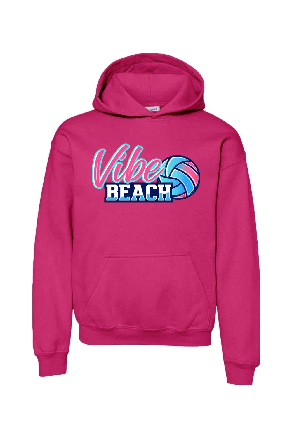 Carolina Vibe Volleyball Youth Hoodie Signature Lacrosse