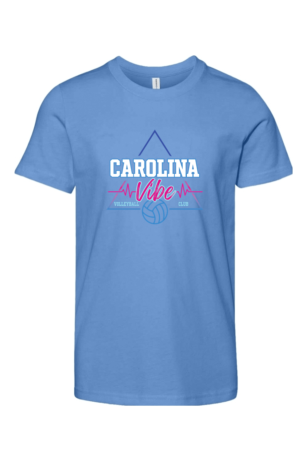 Carolina Vibe Volleyball Youth Lifestyle T-Shirt Signature Lacrosse