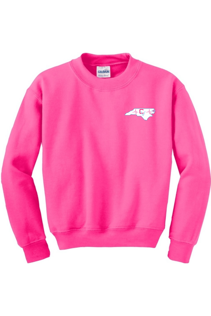 Carolina Vibe Volleyball Youth Sweatshirt Signature Lacrosse