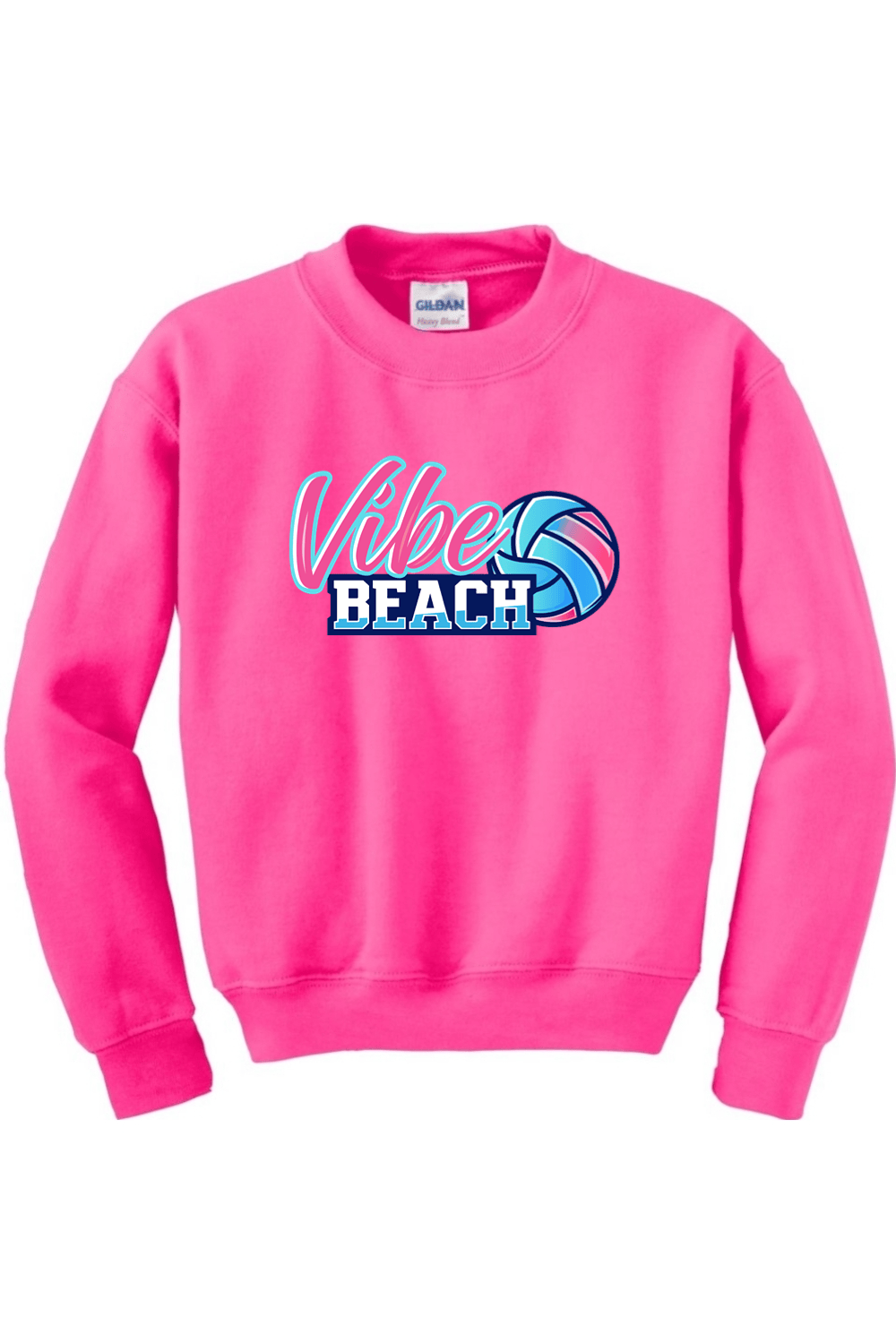 Carolina Vibe Volleyball Youth Sweatshirt Signature Lacrosse