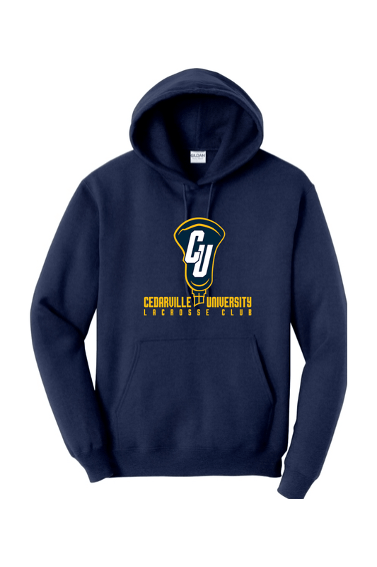 Cedarville University LC Adult Heavyweight Hoodie Signature Lacrosse