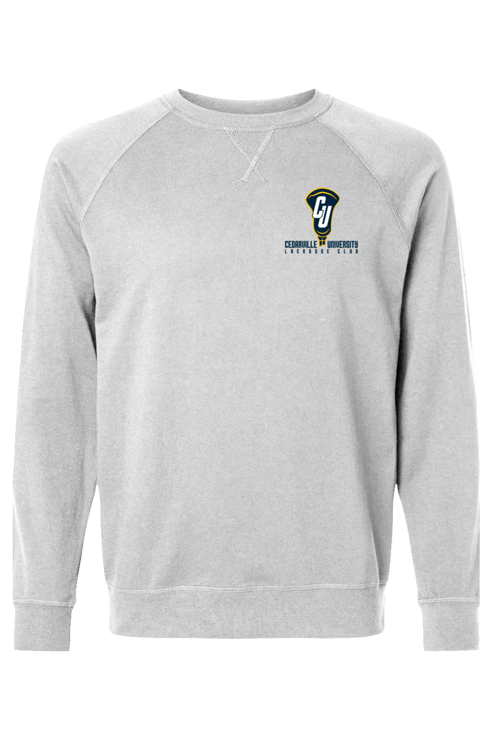 Cedarville University LC Adult Heavyweight Raglan Long Sleeve Signature Lacrosse