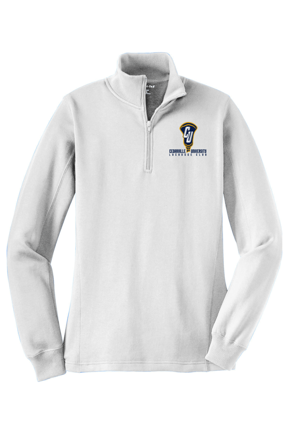 Cedarville University LC Adult Women's Embroidered Quarter-Zip Pullover Signature Lacrosse