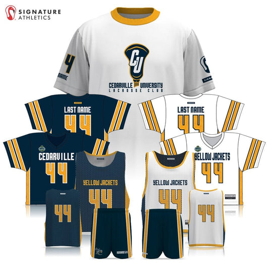 Cedarville University LC Men's 5 Piece Player Package: Men's Signature Lacrosse