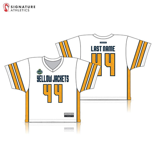 Cedarville University LC Men's White College Jersey Signature Lacrosse