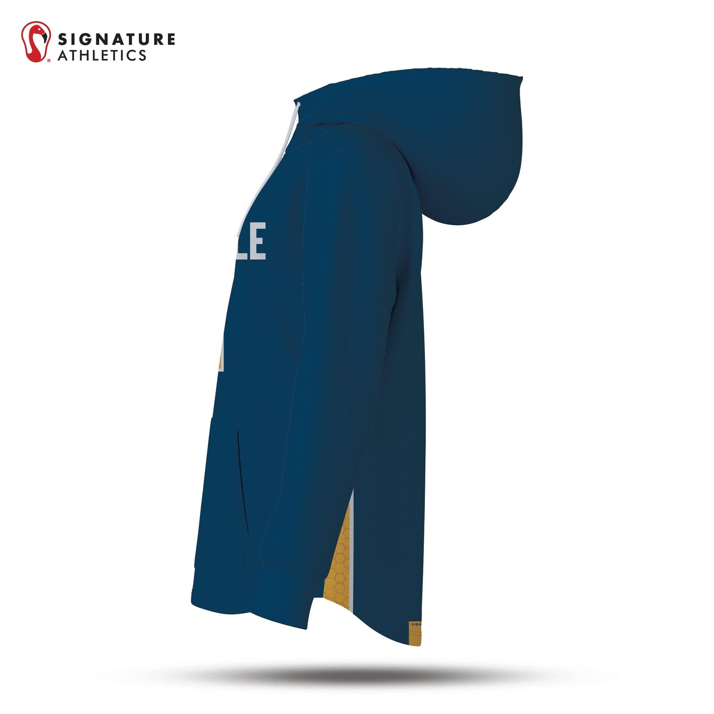 Cedarville University LC Pro Dye Sub Scuba Hoodie Signature Lacrosse