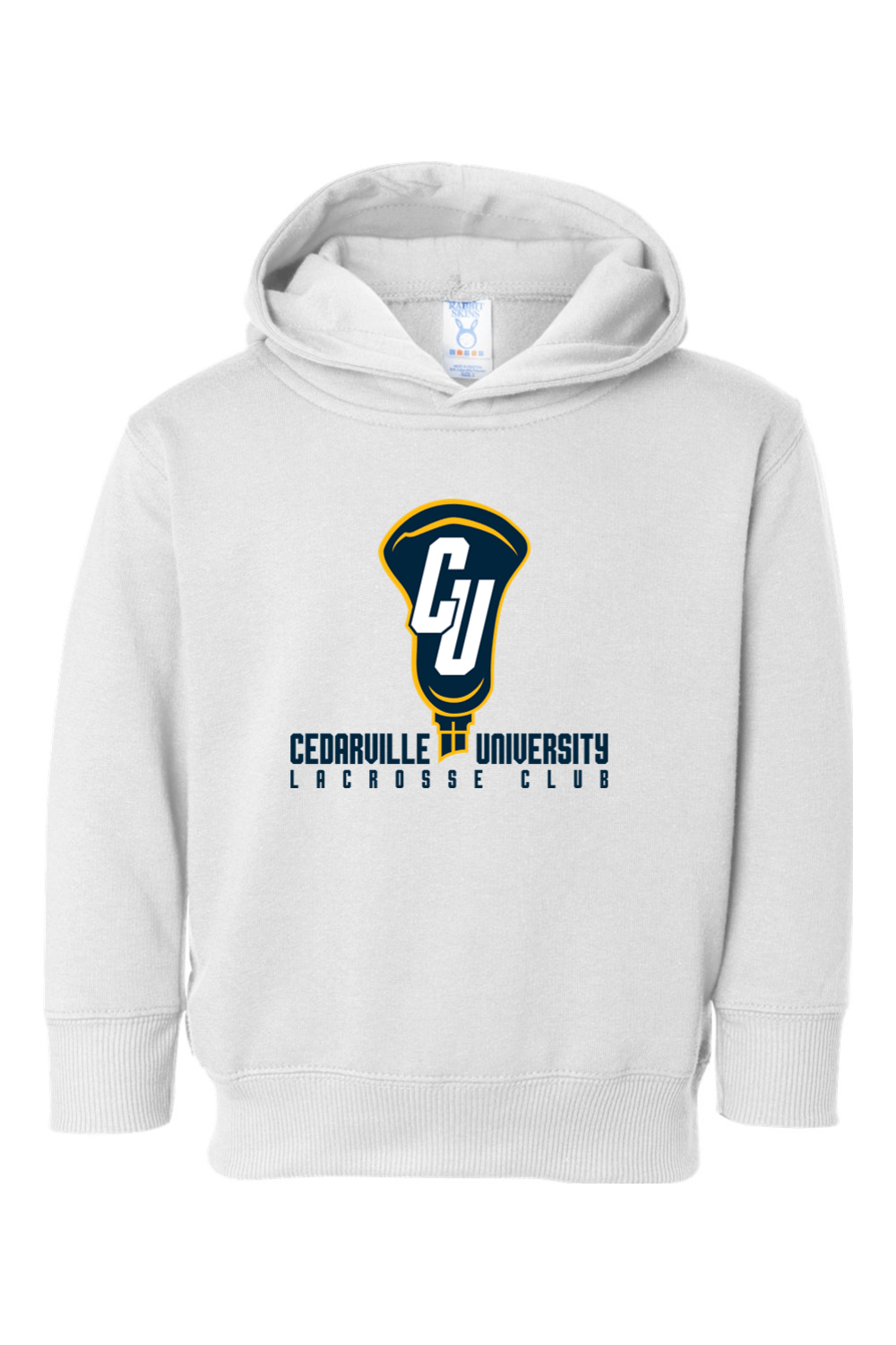 Cedarville University LC Toddler Fleece Hoodie Signature Lacrosse