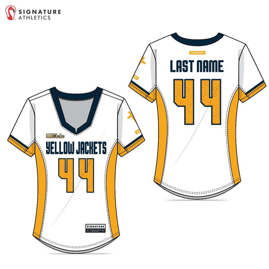 Cedarville University LC Women's White College Jersey Signature Lacrosse