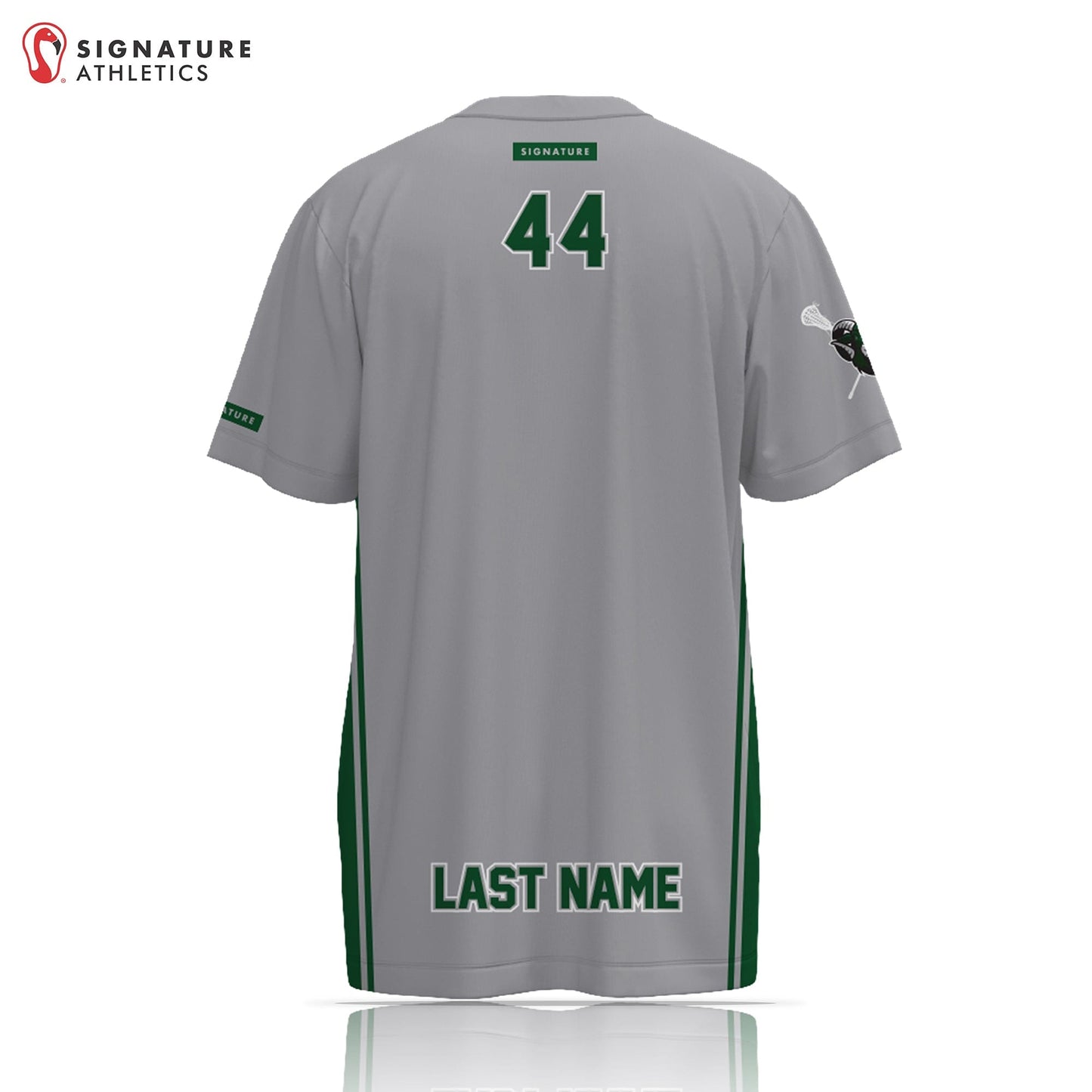 Central Dauphin Lacrosse Player Short Sleeve Shooting Shirt Signature Lacrosse