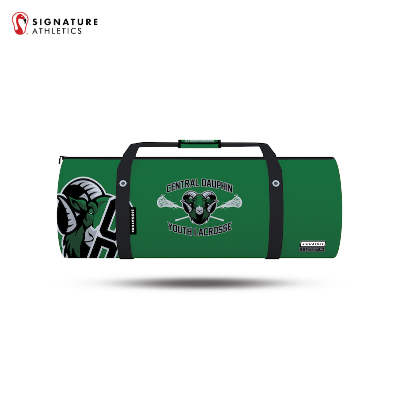 Central Dauphin Lacrosse Signature Large Equipment Duffle Bag Signature Lacrosse