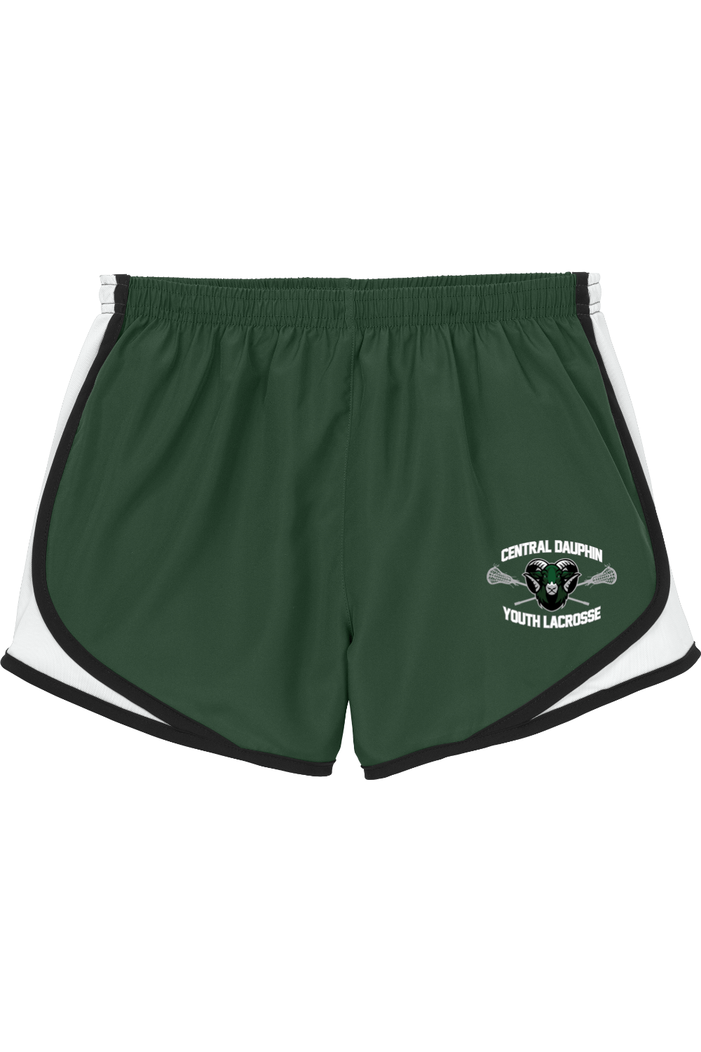 Central Dauphin Rams LC Adult Athletic Women's Shorts Signature Lacrosse