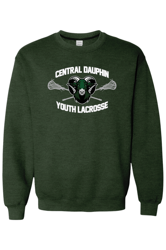Central Dauphin Rams LC Adult Heavyweight Sweatshirt Signature Lacrosse