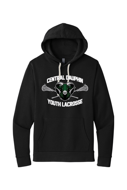 Central Dauphin Rams LC Adult Premium Lightweight Hoodie Signature Lacrosse