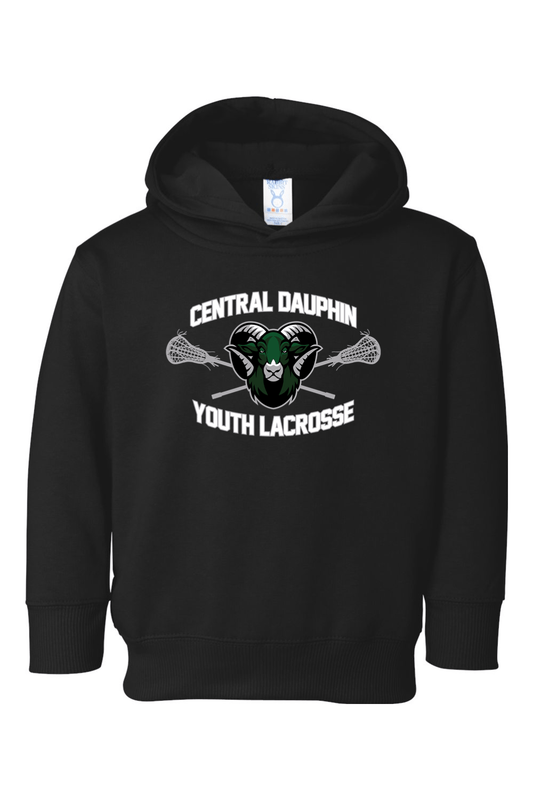Central Dauphin Rams LC Toddler Fleece Hoodie Signature Lacrosse