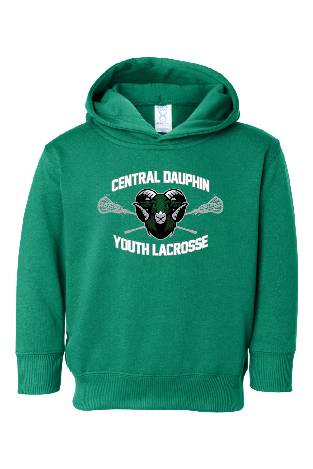 Central Dauphin Rams LC Toddler Fleece Hoodie Signature Lacrosse