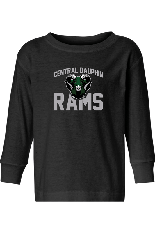 Central Dauphin Rams LC Toddler Long Sleeve T-Shirt Signature Lacrosse