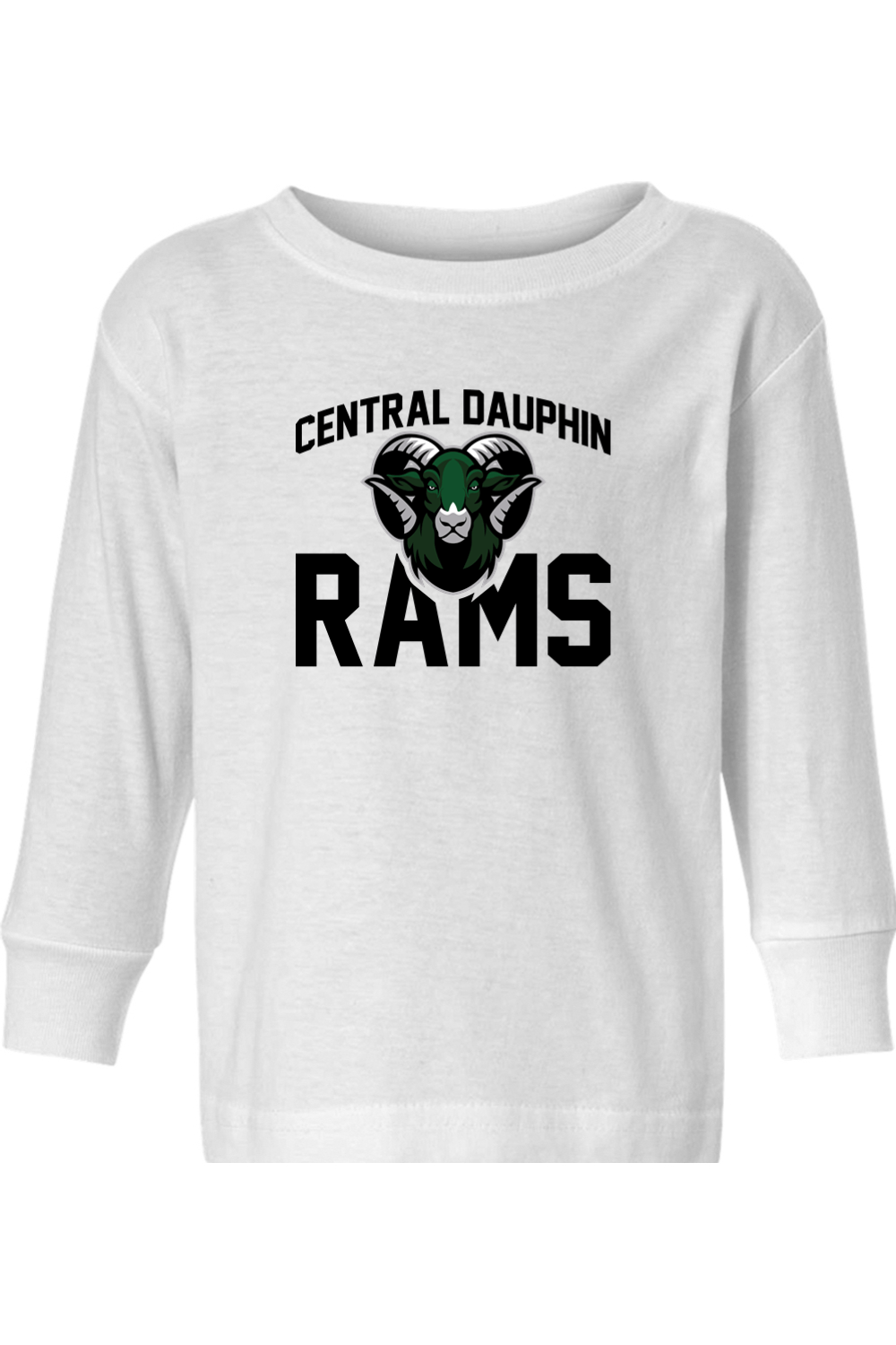 Central Dauphin Rams LC Toddler Long Sleeve T-Shirt Signature Lacrosse