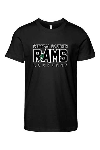 Central Dauphin Rams LC Youth Lifestyle T-Shirt Signature Lacrosse