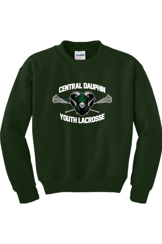 Central Dauphin Rams LC Youth Sweatshirt Signature Lacrosse