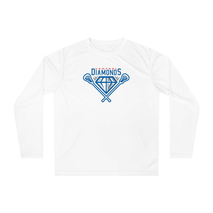 Central Diamonds Adult Athletic Long Sleeve Signature Lacrosse