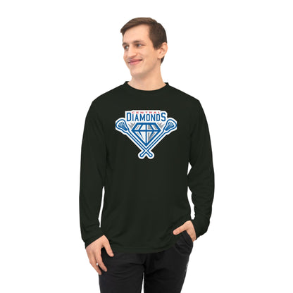 Central Diamonds Adult Athletic Long Sleeve Signature Lacrosse