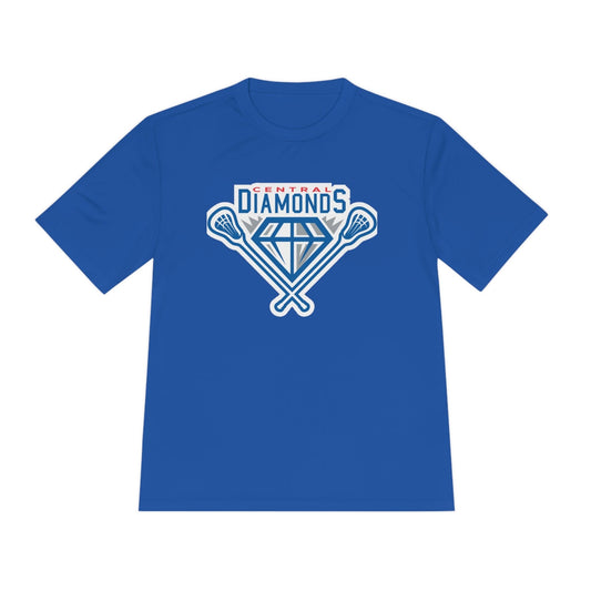 Central Diamonds Adult Athletic T-Shirt Signature Lacrosse