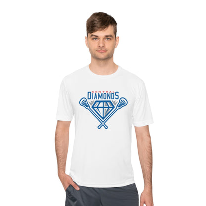 Central Diamonds Adult Athletic T-Shirt Signature Lacrosse