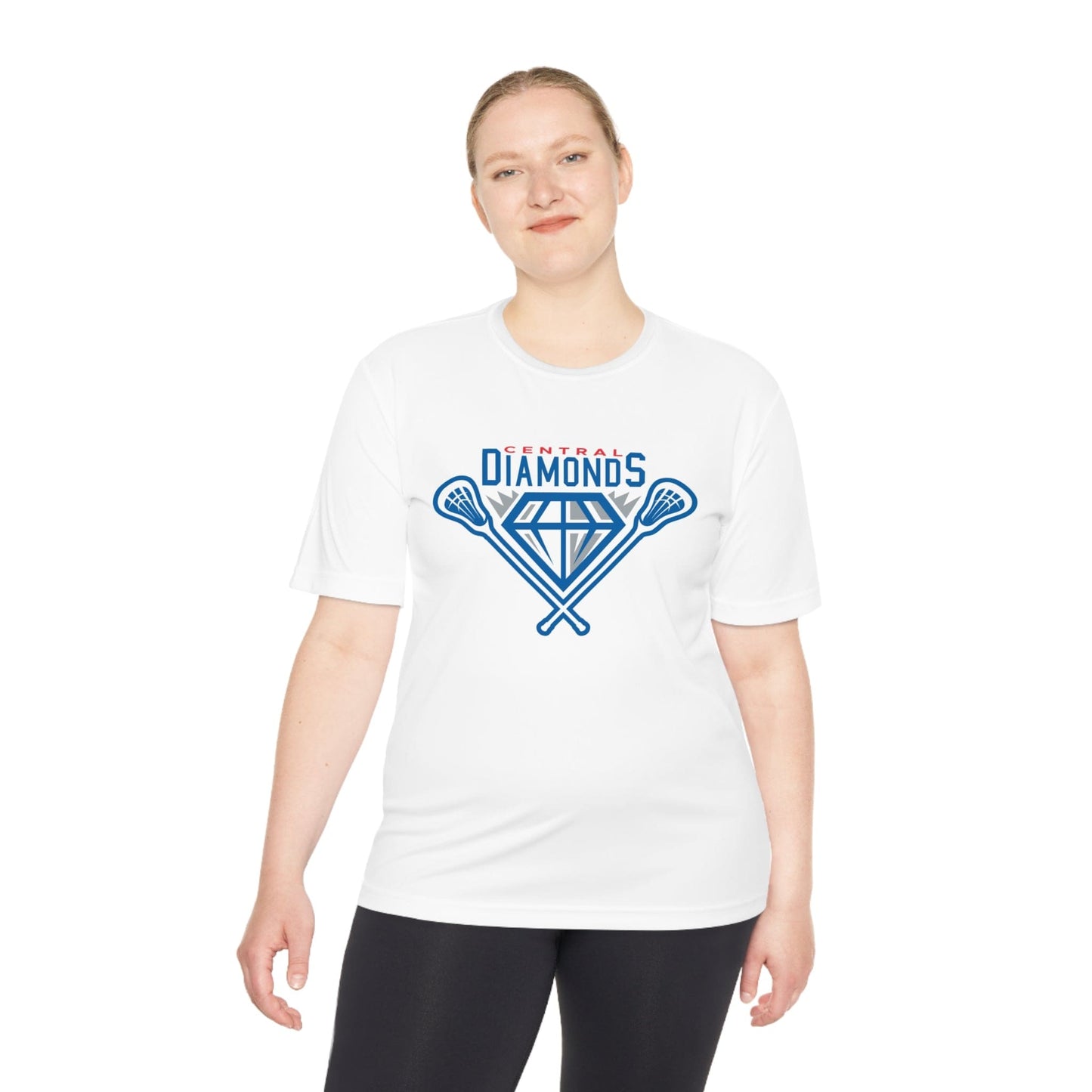 Central Diamonds Adult Athletic T-Shirt Signature Lacrosse