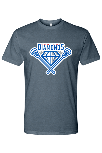 Central Diamonds Adult Men's T-Shirt Signature Lacrosse