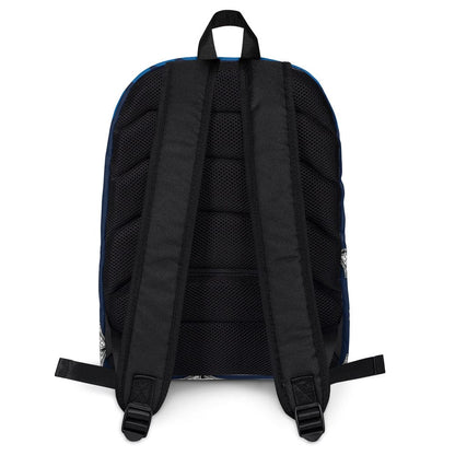 Central Diamonds Travel Backpack Signature Lacrosse