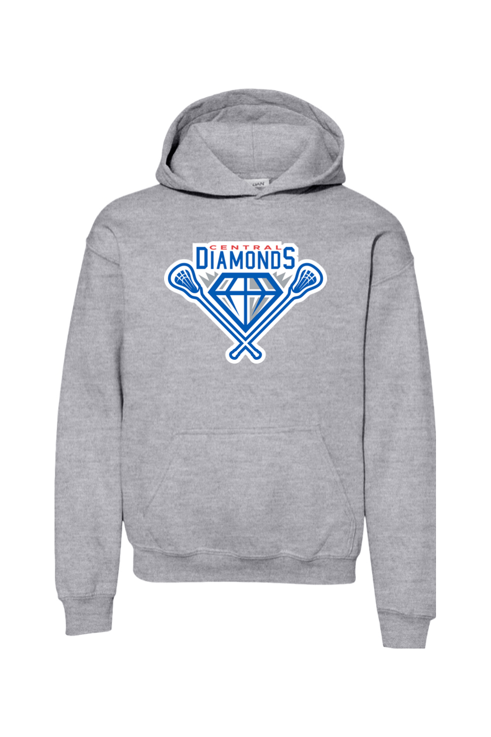Central Diamonds Youth Hoodie Signature Lacrosse
