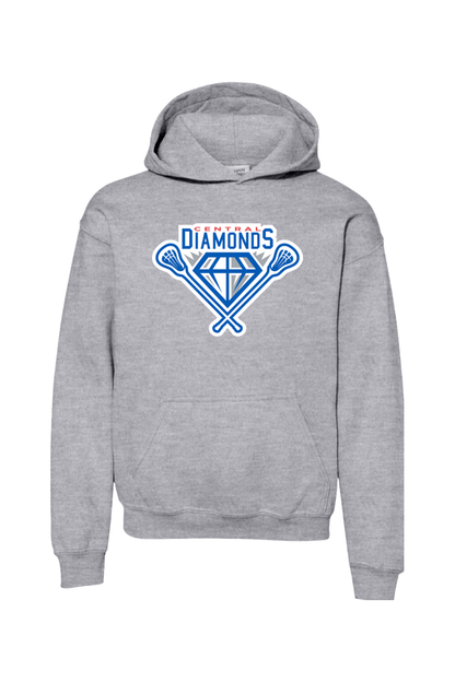 Central Diamonds Youth Hoodie Signature Lacrosse