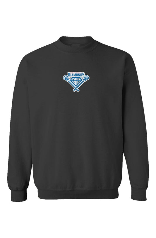 Central Diamonds Youth Lifestyle Embroidered Sweatshirt Signature Lacrosse