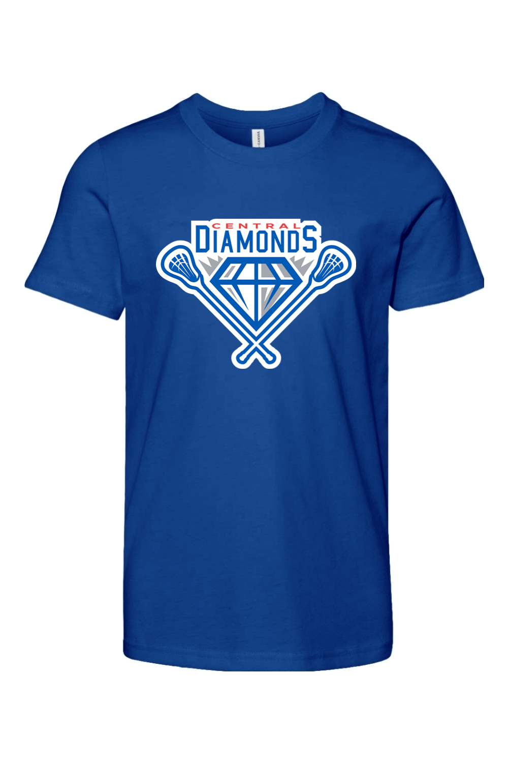 Central Diamonds Youth Lifestyle T-Shirt Signature Lacrosse