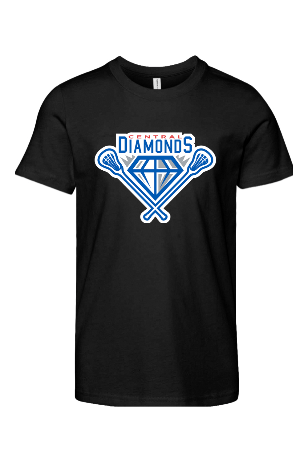 Central Diamonds Youth Lifestyle T-Shirt Signature Lacrosse