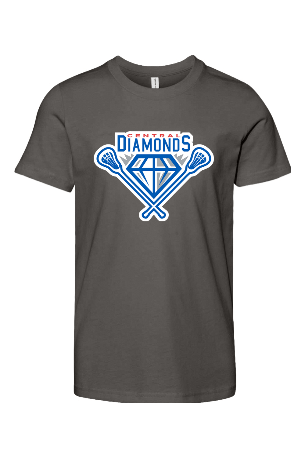 Central Diamonds Youth Lifestyle T-Shirt Signature Lacrosse