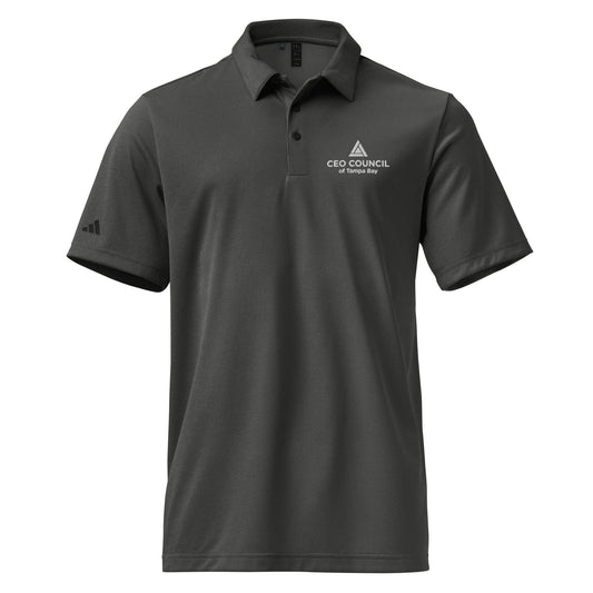 CEO Council Embroidered adidas Space-Dyed Polo Signature Lacrosse